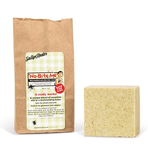 SallyeAnder No-Bite-Me Soap - Bug Repellent Soap - 1 Bar - Safe for Kids and Infants - Repels Mosquitoes, Black Flies, Fleas, and Ticks