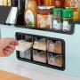 CactusAngui Storage Holder Kitchen Storage Seasoning Bottle Storage Box Kitchen Brush Jar Spoon Organizer Holder Case - Blue