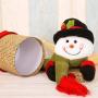 Yinpinxinmao Christmas Candy Box - Christmas Decoration Candy Jar Sugar Container Storage Box Candy Stroage Bottle Santa Claus Snowman Elk Candy Jar Snowman