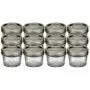 Bouteilles en Cristal Quilted de 12 oz (360 ml) avec Couvercles et Bandes, Jeu de 12 + Étiquettes Dissolvables - (Jeu de 60) Bouteilles en Cristal Quilted de 12 oz (360 ml) avec Couvercles et Bandes, Jeu de 12 + Étiquettes Dissolvables - (Jeu de 60)