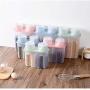 Kitchen storage box, plastic compartment, transparent food storage tank