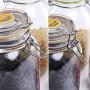 YL LY Thickened Glass Large Sealed Cans Food Cans Steel Buckle Sealing Performance Better 1800Ml2000Ml 1800Ml Round