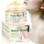 Halsmaske, Faltenstraffende Halsmaske, Feuchtigkeitsspendende Halsmaske, Straffende Halsmaske, Sichtbare Straffung & Faltenreduktion von Cremigem Haut, Anti-Aging Feuchtigkeitscreme für Hals, Dekolleté & Körper