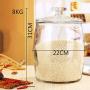 Glass Sealed Jars, Moisture-Proof Kitchen Food Containers, Storage Of Spices/Cereals/Oatmeal/Pasta