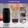 Infinity Gläser 400 ml (13,53 fl oz) 3er-Pack Schwarze Ultraviolett-Flaschen, wiederbefüllbar, Schraubverschluss