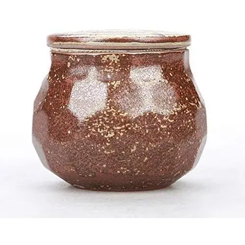 Kreative Keramik Kleine Teebehälter Gewürzglas für Küchen Dekoration Kunst Kleine Dosen Aufbewahrungsbehälter Tanks für Zucker, getrocknete Nüsse, abgedichtete Gläser, Gewürzflaschen (Farbe: C)