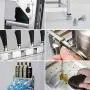 Étagère Multi-Niveaux LYNNTLJ, Acciaio Inox, pour Cuisine, Rangement de Pots et Bouteilles d'Épices, Gain de Place/Argenté / 50x22x67cm Étagère Multi-Niveaux LYNNTLJ, Acciaio Inox, pour Cuisine, Rangement de Pots et Bouteilles d'Épices, Gain de Place/Argenté / 50x22x67cm