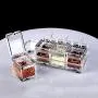 JINBEST Clear Seasoning Rack Spice Box Storage Container Condiment Spice Pots Jars JINBEST Clear Seasoning Rack Spice Box Storage Container Condiment Spice Pots Jars