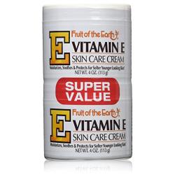 Fruit of the Earth Vitamin-E Cream 4 oz. + 4 oz. Jar (Case of 6)
