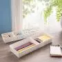 ONLINE Adjustable Storage Office Space Saver Desk Organizers Drawer cabinet-organizers Dividers Kitchen Cookware Storage Box flatware-organizers cookie-jars