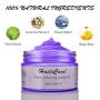 2x120g Instant Hair Dye Wax, Temporary Hair Color Wax Hair Pomades, Hair Styling Coloring Modeling Wax Create Natural Hairstyle for Men Women Kids Party Cosplay Halloween- (Violet & Ash Grey)