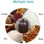 Keramik Lebensmittelbehälter mit Deckeln, Große Luftdichte Behälter & Gläser für Pantry, Rustikaler Hausdekor, Organisation & Lagerung von Mehl, Snacks, Zucker, Kaffee, Müsli (10L/15L)