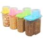 Multi-grain storage tank/kitchen food storage box/plastic food cans grain storage tank 4 sets