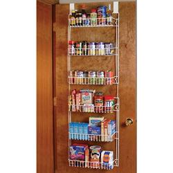 Good concept Over the Door Storage Shelf Kitchen Pantry Rack Organizer Spice Space Saver