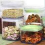 YTF-Transparent plastic storage tank, food grain storage container, milk powder tea explosion-proof tank