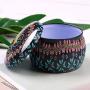 Tinplate Vintage Storage Coffee Boxes Canisters Jars Pots For Weed Storage - Motley, 5cm