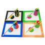 SZBS A Set Silicone Container Mat 11ml Container Wax Oil Container Concentrate Storage Containers Wax Silicone Jar With a Metal Rod (Random)