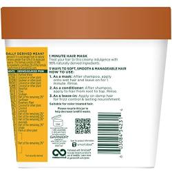 Garnier Fructis Nourishing Treat 1 Minute Hair Mask, 13.5 Fl Oz (Pack of 1) - Coconut