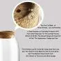 Glass Food Storage Containers with - Natural Wooden Lid - Airtight Lids for Pasta,Tea,Coffee,Cookies,Snacks for Kitchen and Pantry, Borosilicate Jars, (Medium)