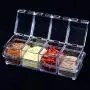 4PcsTransparent Seasoning Salt Jar Storage Box,Seasoning Storage Container for Spice Salt Sugar Cruet, Kitchen Condiment Storage Container(25.897.2cm/10.23.52.8Inch) 4PcsTransparent Seasoning Salt Jar Storage Box,Seasoning Storage Container for Spice Salt Sugar Cruet, Kitchen Condiment Storage Container(25.897.2cm/10.23.52.8Inch)