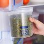 Elaco Airtight Food Storage Containers Food Sealed Can, Elaco Kitchen Food Storage Plastic Container with Lids Sealing Pot Milk Powder Jar BPA-Free Food Storage Boxes