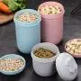 UPKOCH Plastic Cereal Storage Containers Dry Food Flour Snacks Sugar Storage Bottle for kitchen Home (Pink) UPKOCH Plastic Cereal Storage Containers Dry Food Flour Snacks Sugar Storage Bottle for kitchen Home (Pink)