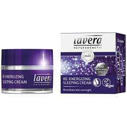 Lavera Re-Energizing Sleeping Cream, 1.6 Ounce