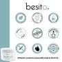 besito Advanced Neck Cream with Peptides, Vitamin E, Shea Butter, and More. Anti Aging Neck Firming Cream and Moisturizer Helps Reduce Wrinkles, Fine Lines and Age Spots.