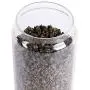 Glass Tea Canister, 25 FL OZ/ 750ml Bulk Food Storage Jar with Airtight Acacia Lid, Glass Food Container for Loose Leaf Tea, Coffee Bean, Weed(6 inch high)