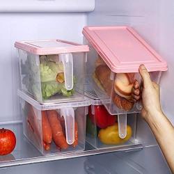 Yl Ly Food Storage Box Refrigerator Storage Box With Handle Kitchen Food Storage Box Sealed Jar Storage Tank Storage Tank Plastic Green