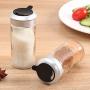 JUSTDOLIFE Seasoning Bottle Multi-purpose Kitchen Powder Shaker Seasoning Container Spice Bottle for Pepper Salt