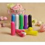 Pack of 6 Essential Oil Perfume Tubes Blank Nasal Inhaler Tubes Portable Refillable Plastic Inhaler Tubes Olfactory Straw Nasal Aromatherapy Inhaler with Cotton Stick (Random Color)