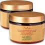 Shea Moisture Manuka Honey & Mafura Oil Intensive Hydration Hair Masque, with African Rock Fig & Baobab Oil, 12 Ounce - 2 pack