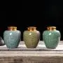Große Puer Tee Beutel Teebehälter Tee Set Tieguanyin Stopfen Dose Lagerung Vintage Wohn Dekor, E1