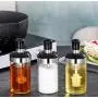 Ensemble 3 pièces CSPFAIRY pour épices de cuisine avec couvercle en acier inoxydable 304 de qualité alimentaire et cuillères à servir, boîte à épices pour tomate et assaisonnement. Ensemble 3 pièces CSPFAIRY pour épices de cuisine avec couvercle en acier inoxydable 304 de qualité alimentaire et cuillères à servir, boîte à épices pour tomate et assaisonnement.