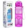 HoneyHolly Portable Sports Water Bottle-Leak Proof Kids Water Bottle Reusable Container,One Click Flip Cap14/17/24/26/32/50Ounce,for Outdoor/Camping/Running/Gym,Non Toxic,BPA-Free Tritan Plastic