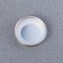 Vosarea 10PCS Glass Mason Jars Lids Silicone Seals Leakproof Secure Mason Jars Caps (Silver)