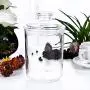 Middle Acrylic Storage Jar, Airtight Lid with Silicon Sealing Ring | Perfect Canister for Sugar, Salt, Tea, Spices, Herbs, Condiments | 700ML/24OZ Middle Acrylic Storage Jar, Airtight Lid with Silicon Sealing Ring | Perfect Canister for Sugar, Salt, Tea, Spices, Herbs, Condiments | 700ML/24OZ