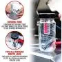 Masontops Jar Safe - Child Proof Herb Container - 2PK - Airtight Storage - Regular Mouth Jar Lock - Stash Bottle Locker Masontops Jar Safe - Child Proof Herb Container - 2PK - Airtight Storage - Regular Mouth Jar Lock - Stash Bottle Locker