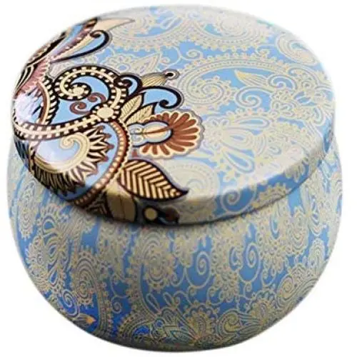 dezirZJjx Tea Container,dezirZJjx Premium Cylindrical Candy Tinplate Retro Tin Box, Lovely Mini Tinplate Party Candy Cookies Gift Tea Storage Box Round Container 7# dezirZJjx Tea Container,dezirZJjx Premium Cylindrical Candy Tinplate Retro Tin Box, Lovely Mini Tinplate Party Candy Cookies Gift Tea Storage Box Round Container 7#