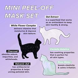 I DEW CARE Mini Meow Trio | Peel Off Face Mask Set: Hydrating Mask, Illuminating Mask, Exfoliating Mask | Korean Skincare, Facial Treatment, Cruelty-free, Gluten-free, Paraben-free