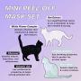 I DEW CARE Mini Meow Trio | Peel Off Face Mask Set: Hydrating Mask, Illuminating Mask, Exfoliating Mask | Korean Skincare, Facial Treatment, Cruelty-free, Gluten-free, Paraben-free
