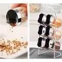 Gewürzsprühen für die Küche, ABS-Kunststoff Spice Glass Flasche Set, Kreatives Doppelhohl-Gewürzbehälter-Set, 6 Stück (Größe: 13-teiliges Set)