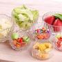 Yl Ly Crystal Candy Jar With Lid Crystal Clear Glass Candy Jar Fruit Creative Sugar Jar Storage Jar With Lid Biscuit Barrel Cookies Tin D Paragraph 1011Cm