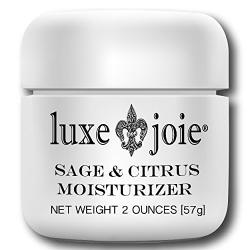 Sage and Citrus Moisturizer 2 oz Natural Face Cream Oil Free Skin Types Normal, Oily, Combination, Acne Prone Anti-Wrinkle Tighten Lift