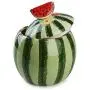 Creative Watermelon Shape Ceramic Food Storage Jar with Lid, Home Decoration Creative Watermelon Shape Ceramic Food Storage Jar with Lid, Home Decoration