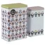 Premier Housewares Joni Aufbewahrungskanister, Mehrfarbig, Rechteckig, Set von 2
