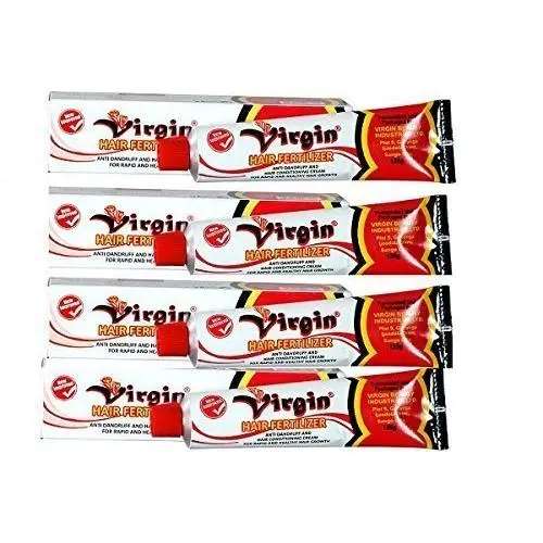 Virgin Hair Fertilizer, 125 Gram, Pack of 4 Virgin Hair Fertilizer, 125 Gram, Pack of 4