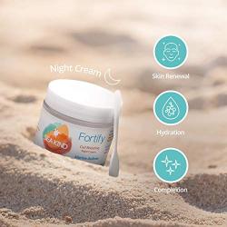 Natural Skin Care Anti-Wrinkle Cream and Face Moisturizer, Anti-Aging Night Cream with Marine Actives – Sea Kind