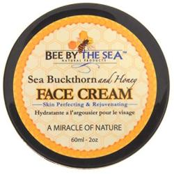 Bee by the Sea Natural Sea Buckthorn and Honey Anti-Aging Face Cream, 2 oz